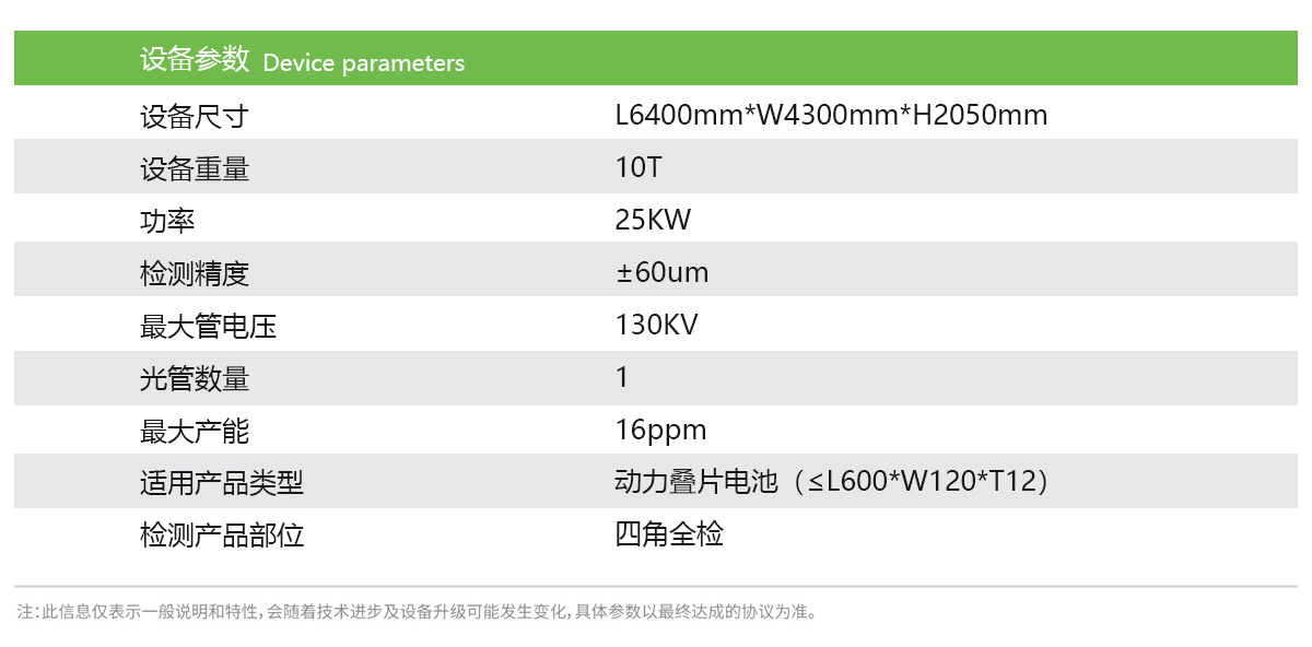 疊片電池X-RAY檢測設備 疊片電池X-RAY檢測設備