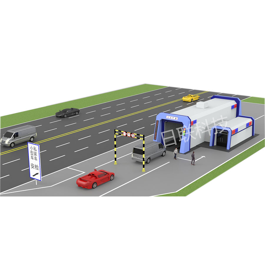 日聯(lián)科技UNX6016通過(guò)式車(chē)輛安檢系統(tǒng)是怎么工作的